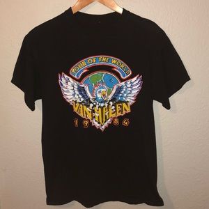 Eddie Van Halen 1984 Tour Of The World Shirt